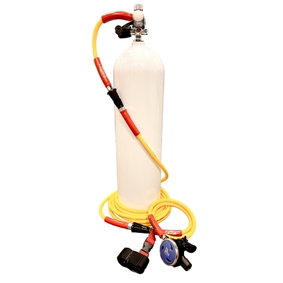 Kit de Manguera de Buceo para Kayak Brownie's - 150 ft con Conexiones QRS - KDHK-150